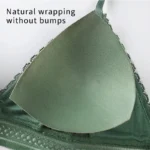 Women's Lace Bra Sets Seamless Underwear Backless Vest Sexy Padded Bralette Lingerie Ultrathin Bra & Brief Sets Female Intimates - Image 5
