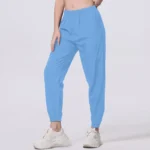 Spring And Summer Thin Ladies Quick-drying Sports Casual Pants Mesh Breathable Black Joker 9 Pants Teenagers Running Harem Pants - Image 6