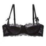 MOYISU Rabbit Ear AB Cup Pure Desire Girl Bra Set | Pull-up Bra with Bow | Breathable French lace Bra | Anti-slip Cup Date Night - Image 4